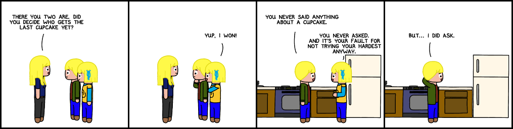 LnM #00523; Arc: Twinlympics; Strip: Cupcake